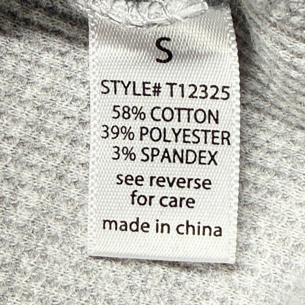 Active Basic Waffle Knit Henley Tops Women Small Lot 3 Long Sleeve Thermal Shirt - Picture 11 of 14